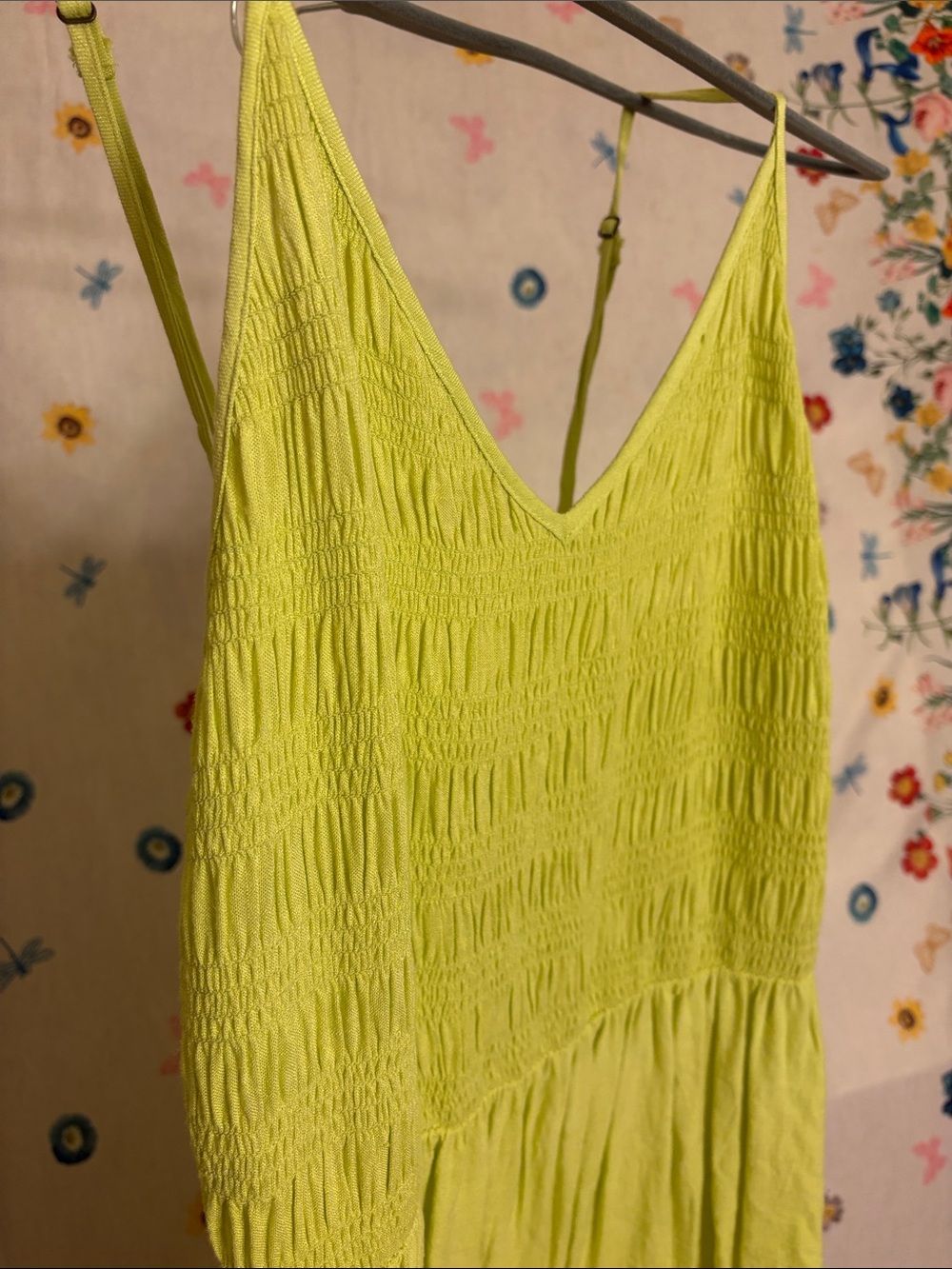 Wild Fable - Neon Lime Green Smocked Midi Dress
Beach, Casual, Flirty, Weekend - Picture 7 of 7